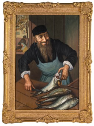 Konstanty Szewczenko (1910 Warszawa-1991 tamże), Żydowski sprzedawca ryb