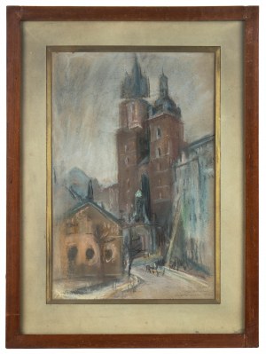 Wilhelm Mitarski (1879 Lackie Małe k. Złoczowa-1923 Kraków), Kościół Mariacki w Krakowie, 1920 r.