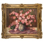 MN (1st half of 20th century), Bouquet of quince flowers, 1939.