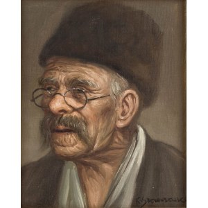Konstanty Shevchenko (1910 Warschau-1991 dort), Porträt eines Mannes