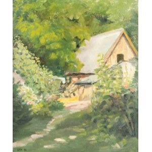 Henryka Uta Gnatowska (seconda metà del XX secolo), Cortile, 1984.