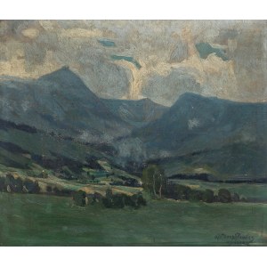 Antoni Procajłowicz (1876 Rodatycze/Galizien - 1949 Krakau), Bergblick (Ruhberg)
