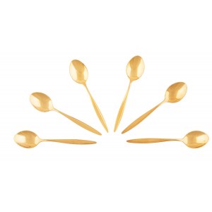 Set of 6 spoons, WMF, 2nd half of 20th century.