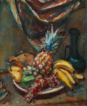Zygmunt Menkes, Martwa natura z ananasem
