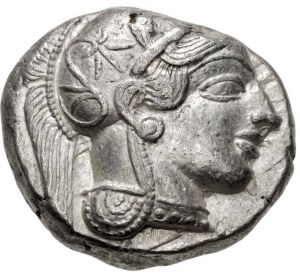 TETRADRACHMA 454 - 404 BC. ATHENES OWL III