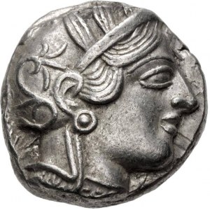 TETRADRACHMA 454 - 404 PRED KR. ATÉNY OWL I