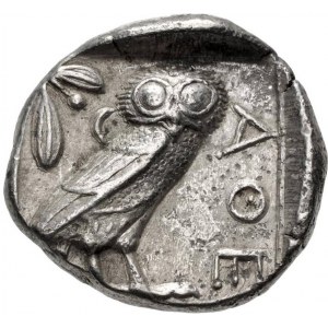 TETRADRACHMA 454 - 404 p.n.e. ATENY SÓWKA I