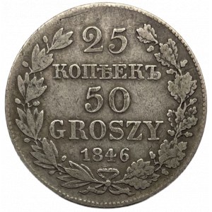 25 KOPIEJEK = 50 GROSZY 1846 MW