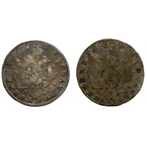 Halfpenny 1789 und 1794