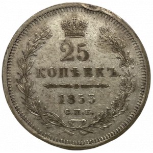 MIKOŁAJ I 25 KOPIEJEK 1853