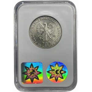 200 ZŁOTYCH 1975 MS 66