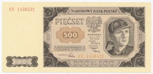 500 ZLOTÝCH 1948 CC