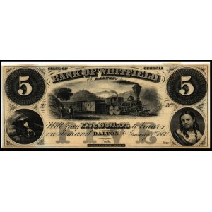 5 DOLARÓW 1860 GEORGIA