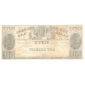 50 DOLARÓW 1850 NOWY ORLEAN