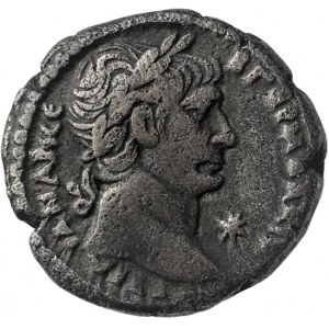 ROME PROVINCES. ALEXANDRIA TETRADRACHMA coinage year 18 (114/15) TRAJAN.