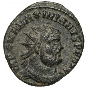 ŘÍMSKÁ ŘÍŠE AE FOLLIS MAXIMUS HERCULUS 286-305 AD