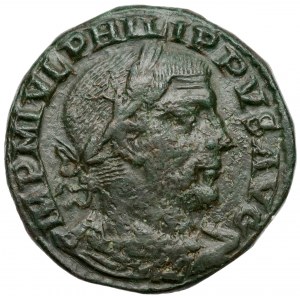 ROMAN CESSARITY ROME AE 28 PHILIP I ARAB 244-249 AD.