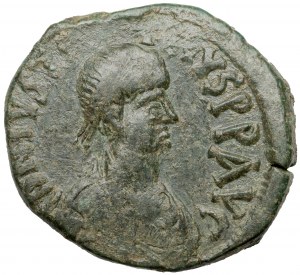 BIZANCJUM KONSTANTYNOPOL FOLLIS JUSTYNIAN I 527-565 n.e.