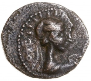 KUSHAN (INDO-GRECIA) TETRADRACHMA, SOTER MEGAS 55-105 AD.