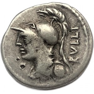 ROMAN REPUBLIC DENAR ROME 100 B.C.