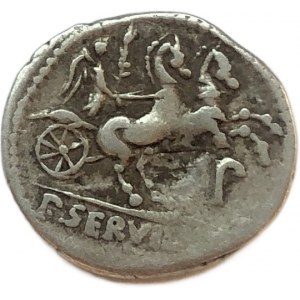 ROMAN REPUBLIC DENAR ROME 100 B.C.