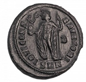 ROMAN CESSARITY AE FOLLIS GALLERY 293-311 AD.