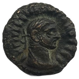 RÍMSKE PROVINCIE ALEXANDRIA, TETRADRACHMA BILLON DIOCLETIAN 284-305 AD