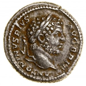 RÖMISCHER ZESSAR DENAR, CARACALLA 196-217 AD. ROME