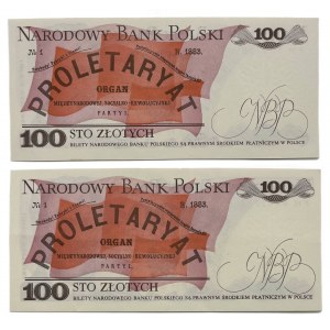 100 PLN 1986 SATZ