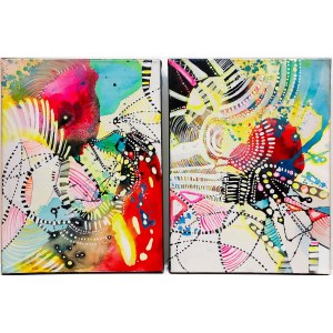 Marlena Majchrzak, Diptych II, 2016