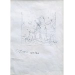 Zdzislaw Beksinski (1929 - 2005), Sketch, Untitled, early 2000s