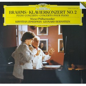 Johannes Brahms, Koncert fortepianowy nr 2 / Wyk. Krystian Zimerman, Filharmonicy wiedeńscy, dyr. Leonard Bernstein / Deutsche Grammophon