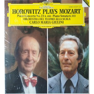 Horowitz gra Mozarta / Koncert fortepianowy nr 23 & Sonata fortepianowa KV 333 / Wyk. Orkiestra teatru La Scala, fort. Vladimir Horowitz, dyr. Carlo Maria Giulini / Deutsche Grammophon