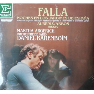 Manuel de Falla, Noches en los jardines de Espana / wyk. Martha Argerich, Orchestre de Paris, dyr. Daniel Barenboim