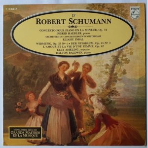 Robert Schumann, Koncert fortepianowy a-moll, Pieśni / Dyr. Eliahu Inbal