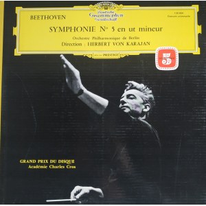 Ludwig van Beethoven, V Symfonia c-moll / Wyk. Filharmonicy berlińscy, dyr. Herbert von Karajan / Deutsche Grammophon