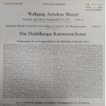 Wolfgang Amadeusz Mozart, Eine kleine Nachtmusik, Symfonia D-dur Salzburska