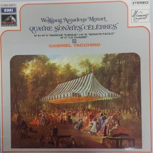 Wolfgang Amadeusz Mozart, Cztery słynne sonaty na fortepian