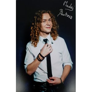 Bartosz Madej (autographed photograph from behind the scenes of the 12th edition of The Voice of Poland)