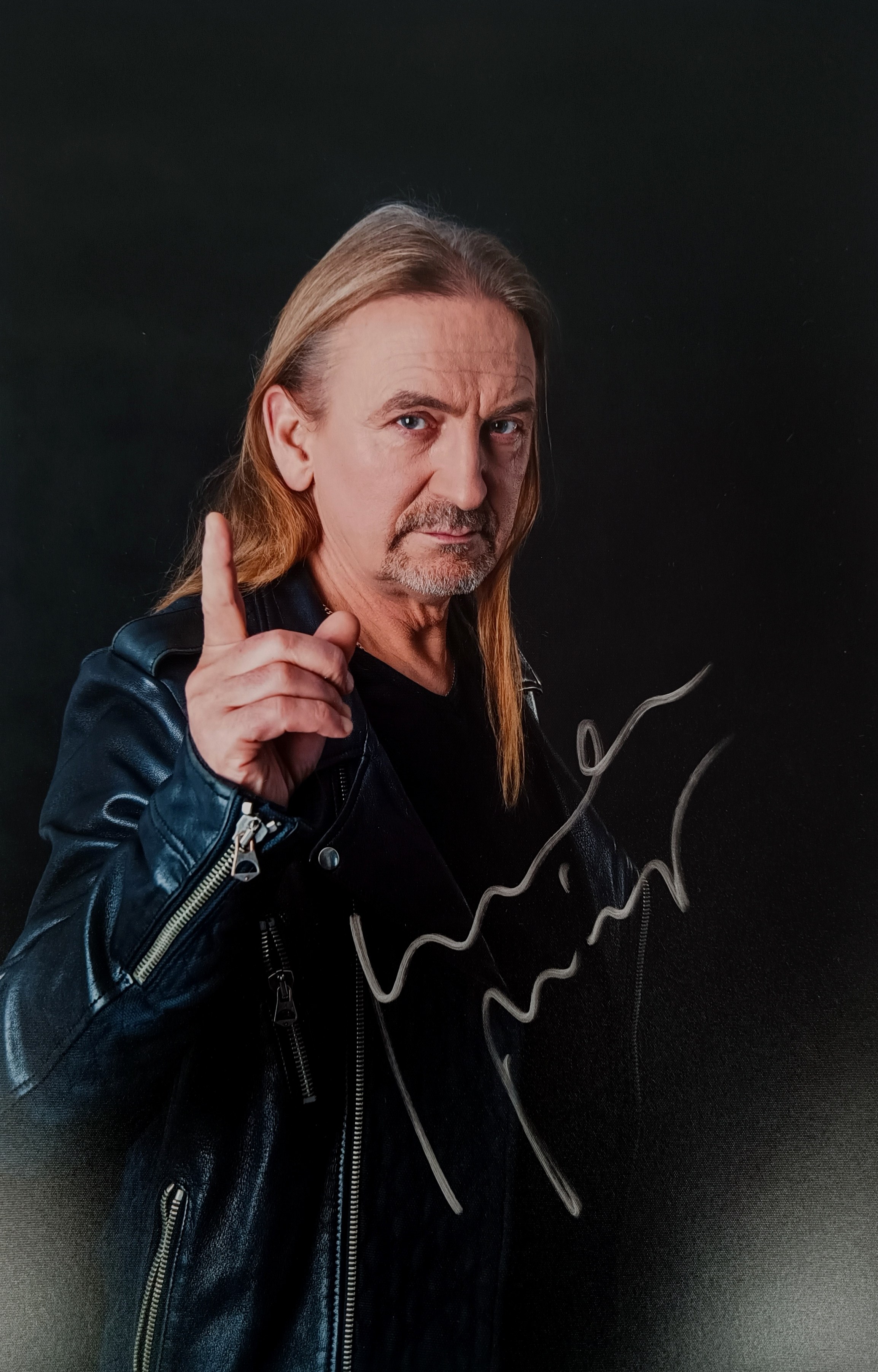 Marek Piekarczyk (fotografia z autografem zza kulis XII edycji The