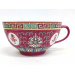 Porcelain cup with saucer vintage