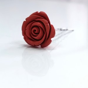 Clip-in Romantic rose