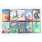 Set of 10 cassettes with stories and songs for children
