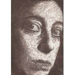 Krystyna Piotrowska (nar. 1949, Zabrze), Autoportrét s Rembrandtem, 1993