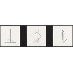 Henryk Stażewski (1894 Warsaw - 1988 Warsaw), Untitled (set of 3 co-opted works), 1984
