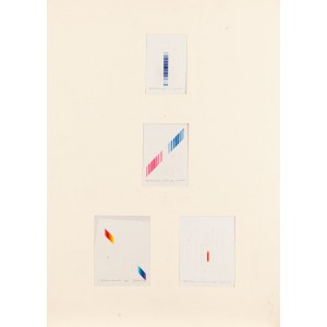 Jerzy Grabowski (1933 Gutki near Lomza - 2004 Warsaw), Set of 4 prints, years. 1970s/80s.