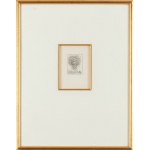 Józef Gielniak (1932 Derain - 1972 sanatorium Bukowiec), Exlibris Danieli G. Gielniak, 1969