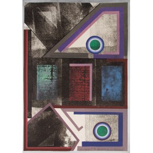 Henryk Plóciennik (1933 Lodz - 2020 ), Monotype + , 2013