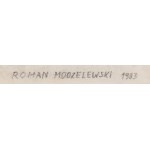Roman Modzelewski (1912 Lodziejki in Kaunas Lithuania - 1997 Lodz), INCLUSIONS IN SILVER NO IV PARLE MIDIA, 1983.