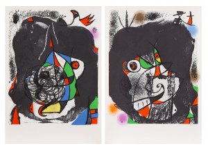 Joan Miro (1893 Barcelona - 1983 Palma de Mallorca), Dwie prace z książki 